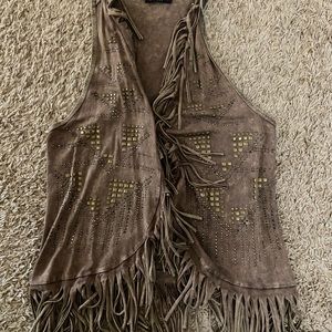Fringe vest